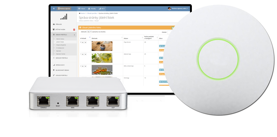 Wi-Fi Captive portal - chytra-wifi.cz